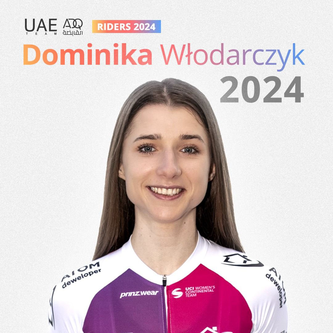 We welcome young Polish rider Dominika Włodarczyk