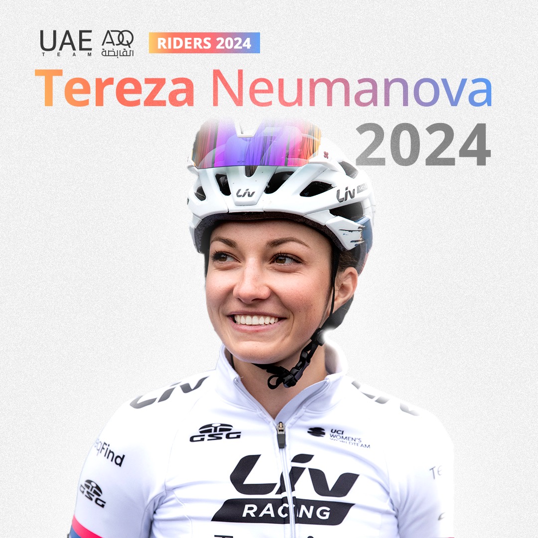 Tereza Neumanova will be a new UAE Team ADQ rider