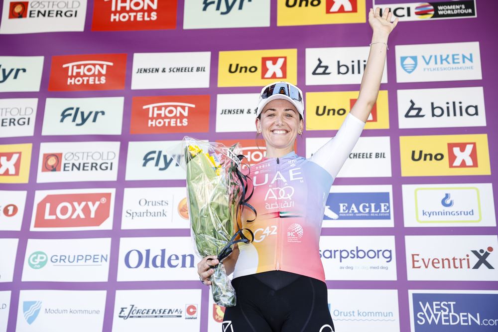 Scandinavia: first WorldTour podium for Laura Tomasi